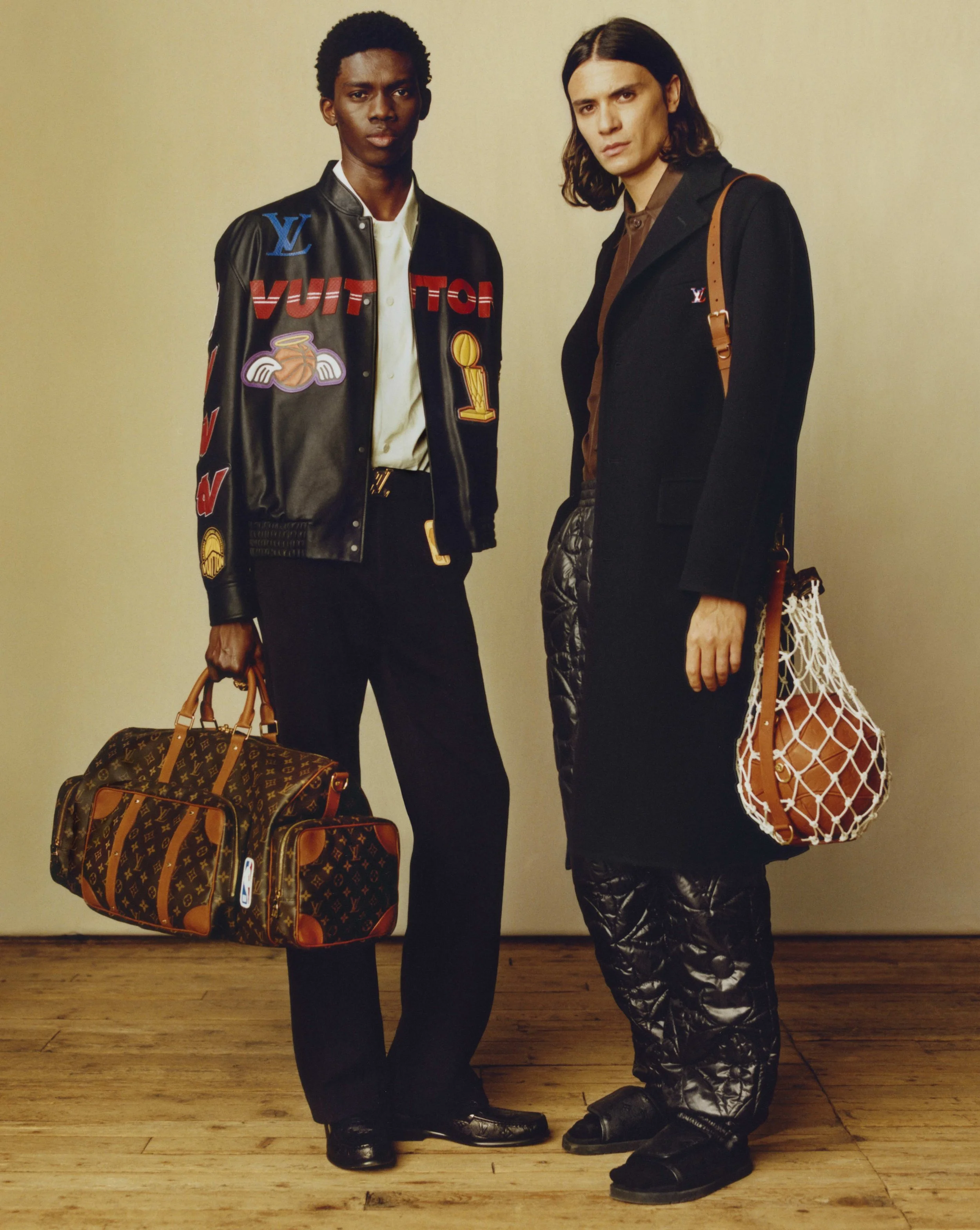 LV x NBA: AOC Learns About Virgil Abloh 'For the Ages' Collab